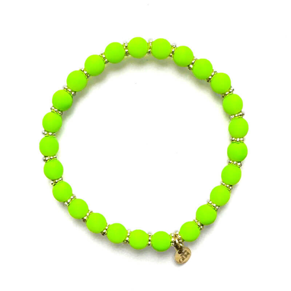 Super Gem bracelet beads LITTLE Neon lime